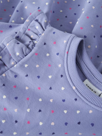 NAME IT Sweat Kjole Oeana Purple Impression